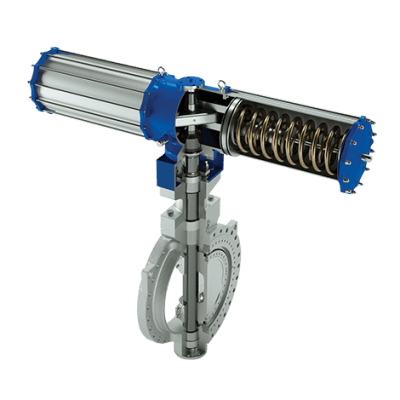 ASTM B148 C95800 Buttefly control valve